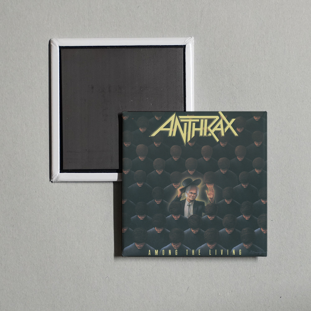 Anthrax - Among The Living Album Cover Fridge Magnet