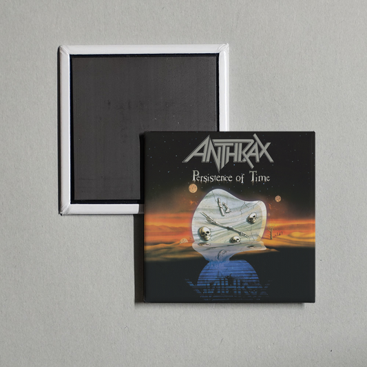 Anthrax - Persistence Of Time (30th Anniversary Remaster) Album Cover Fridge Magnet