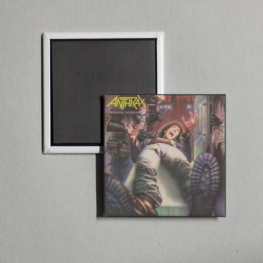 Anthrax - Spreading The Disease Album Cover Fridge Magnet