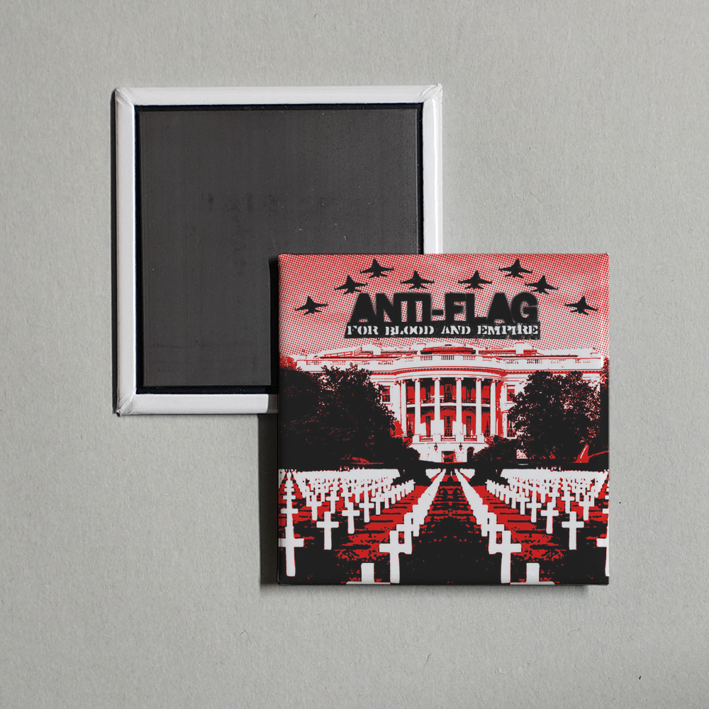 Anti-Flag - For Blood And Empire Album Cover Fridge Magnet