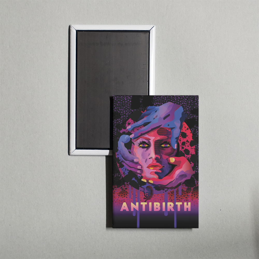 Antibirth Mini Movie Fridge Magnet