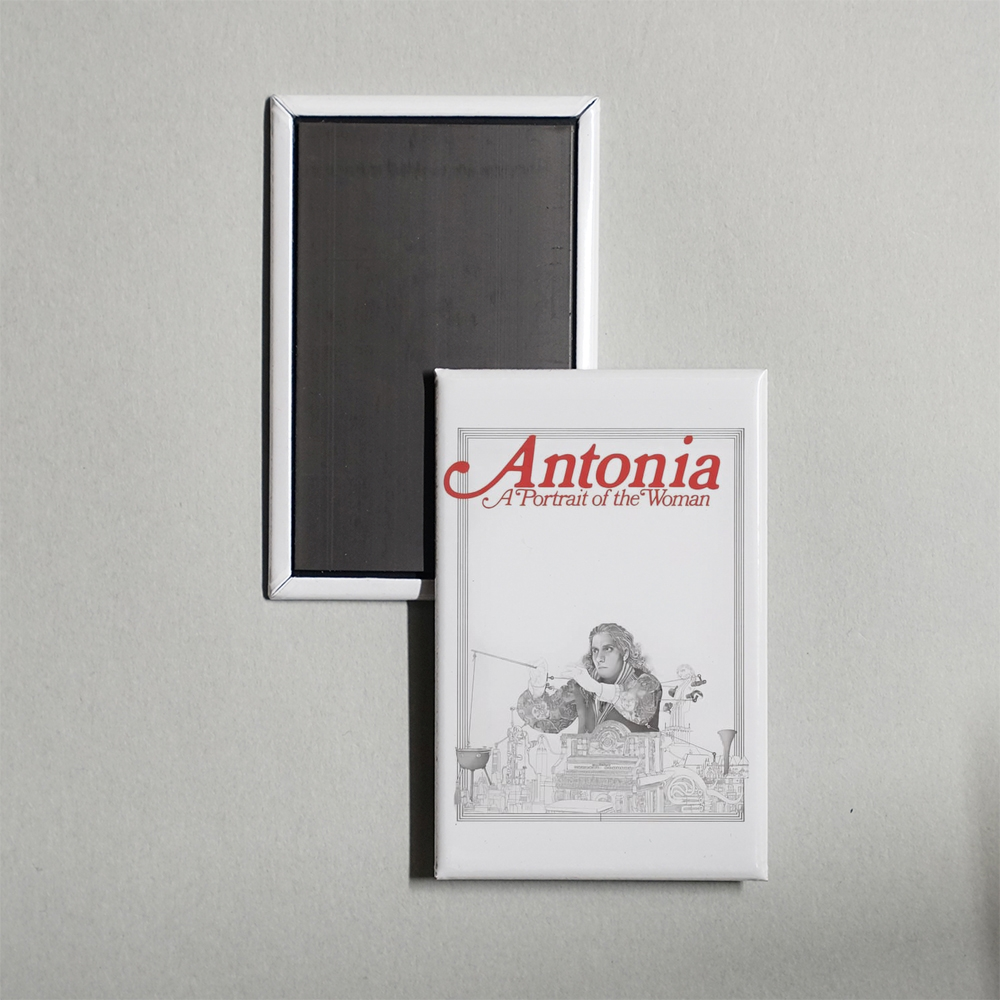 Antonia A Portrait of the Woman Mini Movie Fridge Magnet