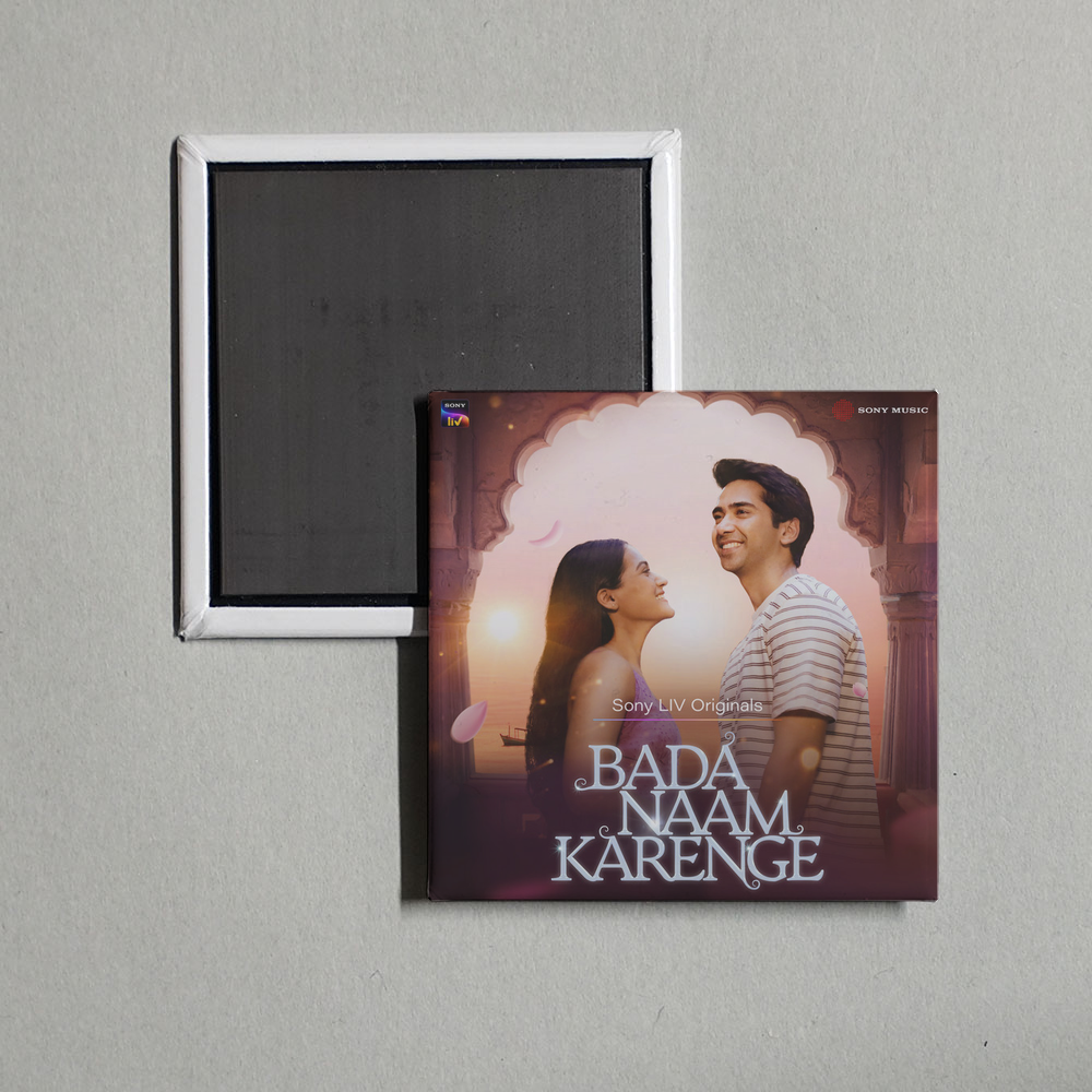 Anurag Saikia - Bada Naam Karenge (Original Series Soundtrack) Album Cover Fridge Magnet