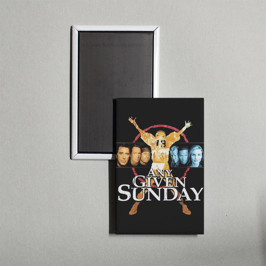 Any Given Sunday Mini Movie Fridge Magnet
