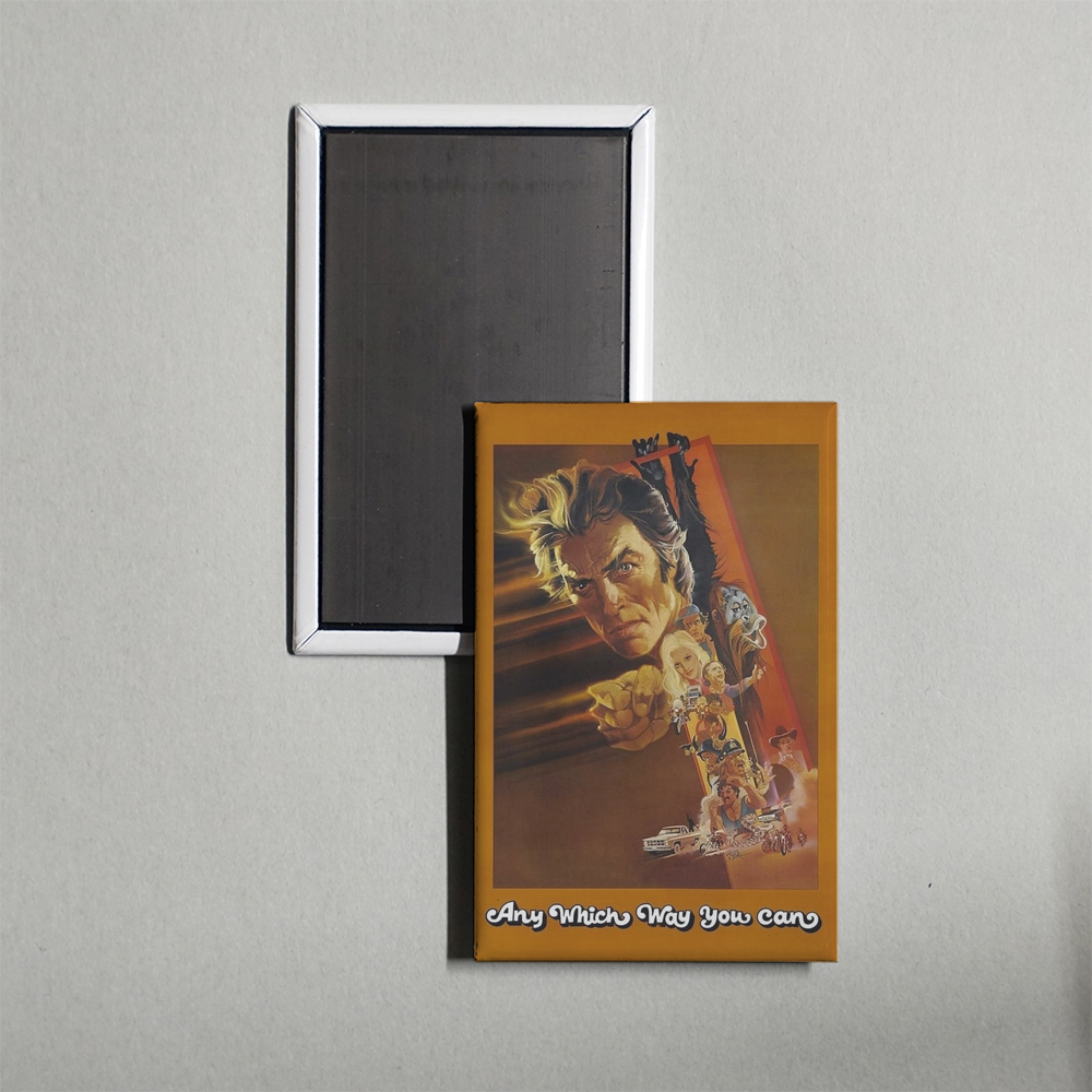 Any Which Way You Can Mini Movie Fridge Magnet