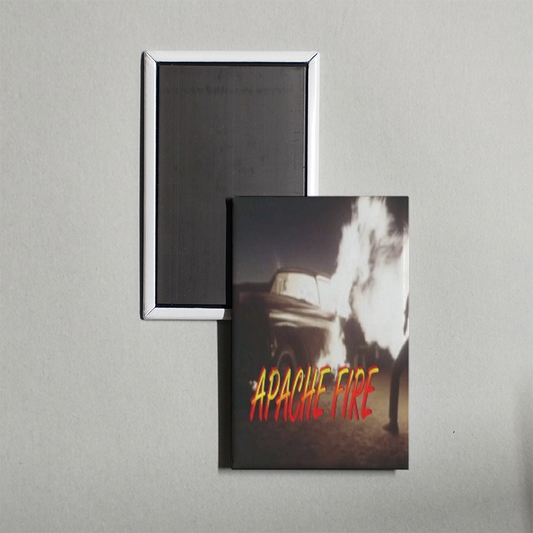 Apache Fire Mini Movie Fridge Magnet