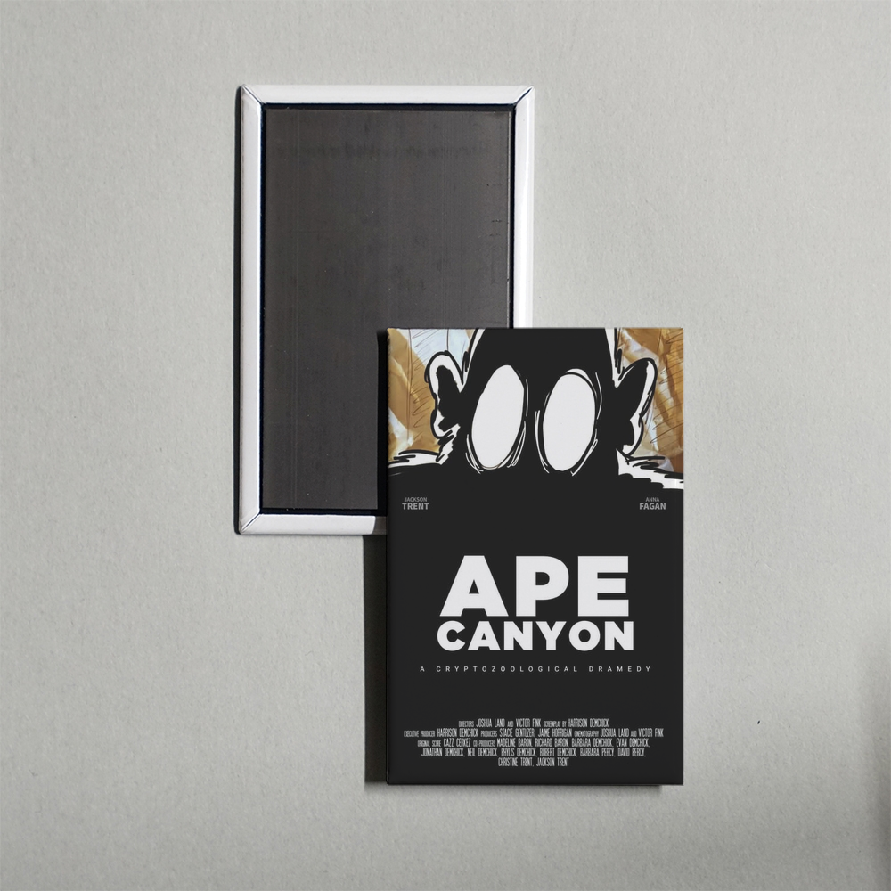 Ape Canyon Mini Movie Fridge Magnet