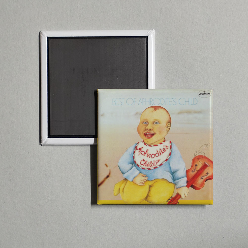 Aphrodite's Child - Best Of Aphrodite's Child Album Cover Fridge Magnet