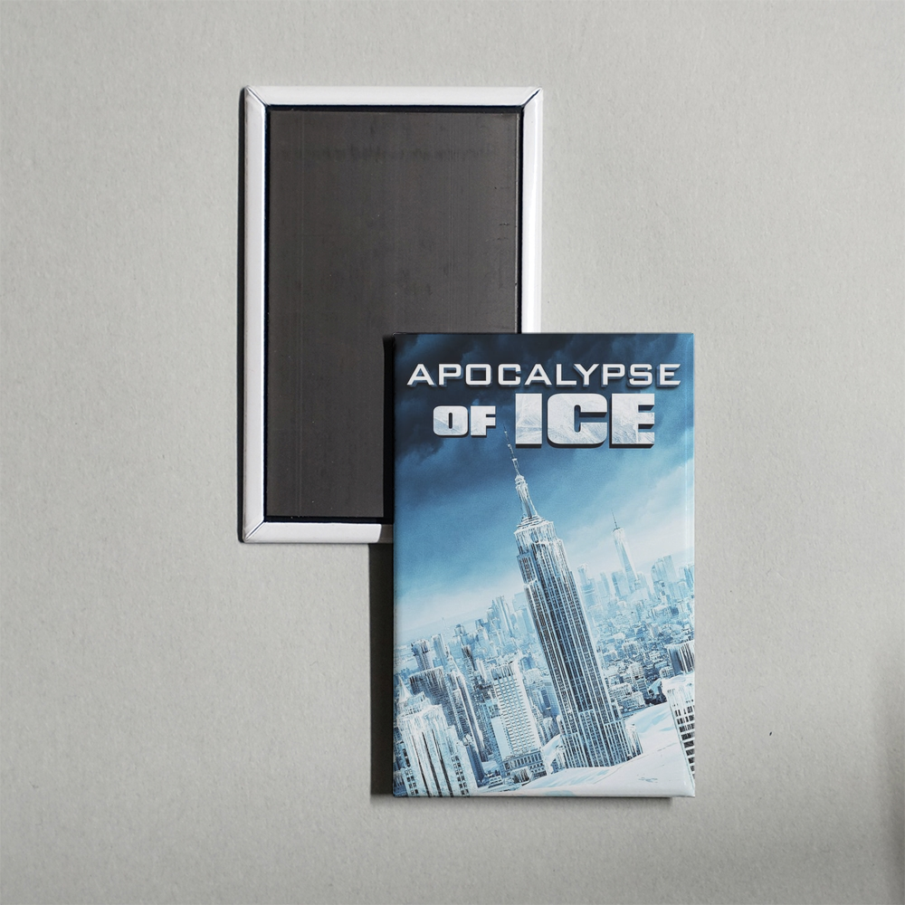 Apocalypse of Ice Mini Movie Fridge Magnet
