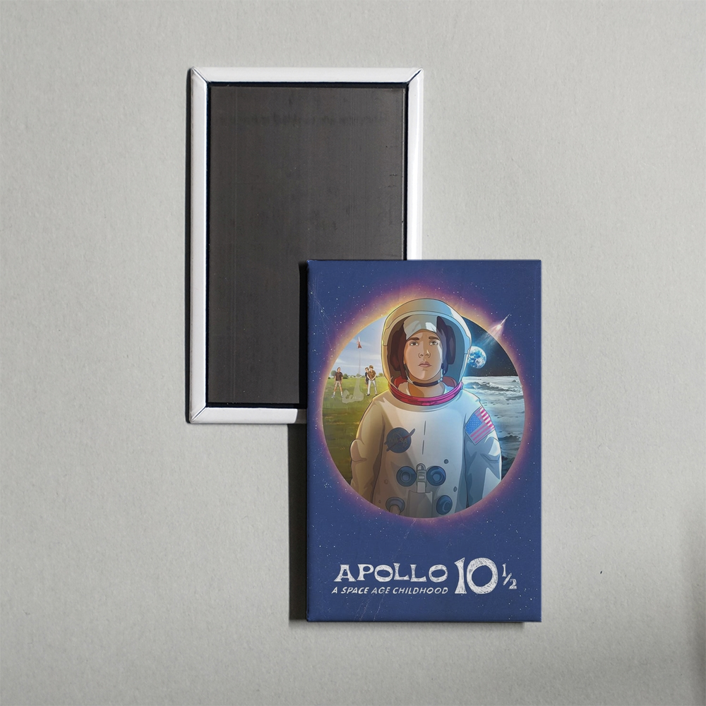 Apollo 10½ A Space Age Childhood Mini Movie Fridge Magnet