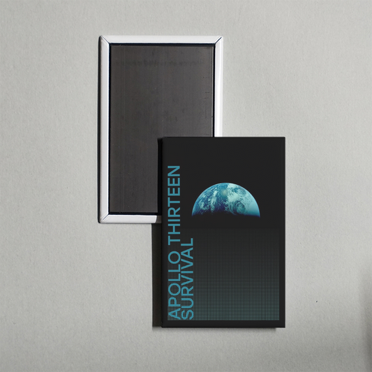 Apollo 13 Survival Mini Movie Fridge Magnet