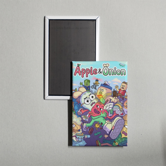 Apple & Onion TV Show Fridge Magnet