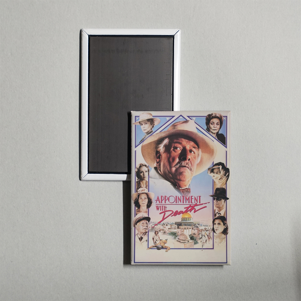 Appointment with Death Mini Movie Fridge Magnet