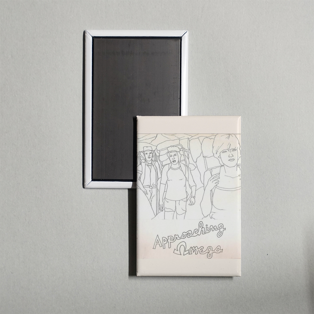 Approaching Omega Mini Movie Fridge Magnet