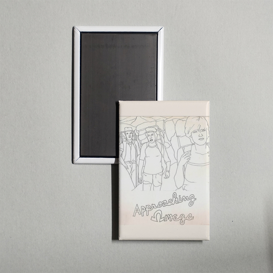 Approaching Omega Mini Movie Fridge Magnet