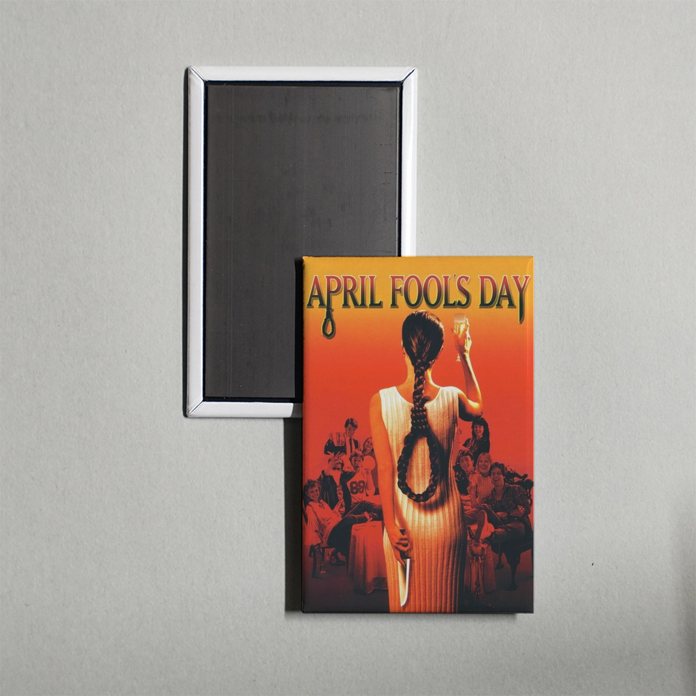 April Fool's Day Mini Movie Fridge Magnet