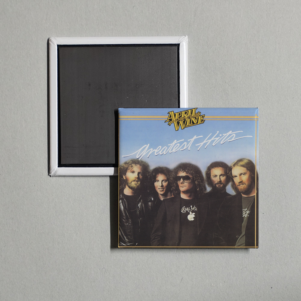 April Wine - April Wine Greatest Hits Album Cover Fridge Magnet
