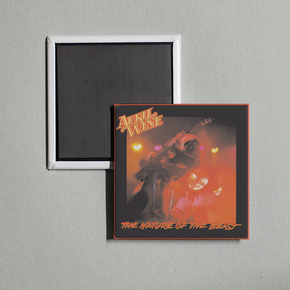 April Wine - Nature Of The Beast Album Cover Fridge Magnet