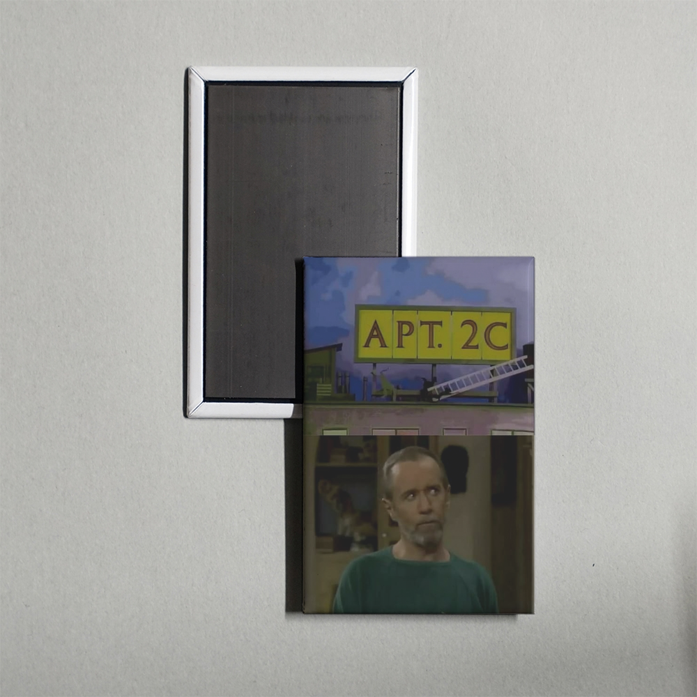 Apt. 2C Mini Movie Fridge Magnet