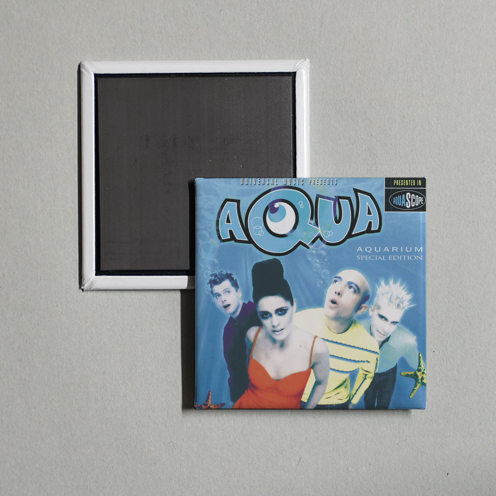 Aqua - Aquarium (Special Edition) Album Cover Fridge Magnet