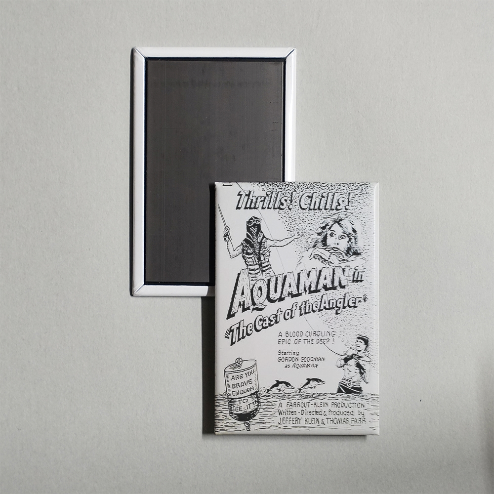 Aquaman The Cast of the Angler Mini Movie Fridge Magnet