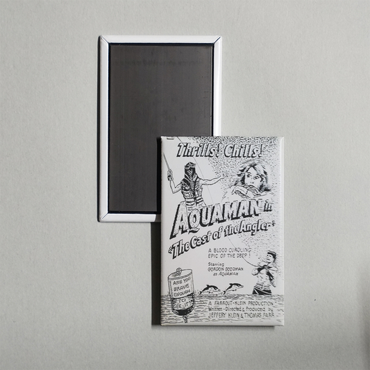 Aquaman The Cast of the Angler Mini Movie Fridge Magnet