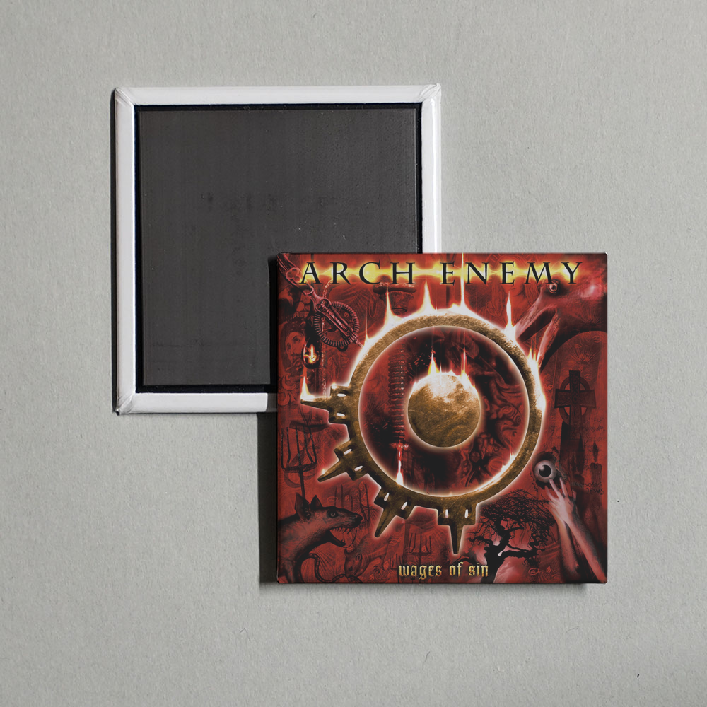 Arch Enemy - Wages of Sin Album Cover Fridge Magnet