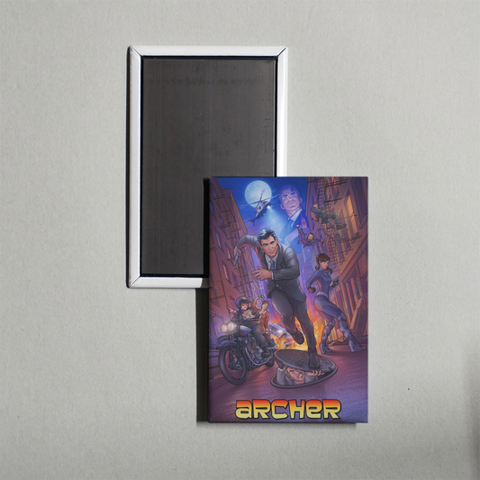 Archer TV Show Fridge Magnet