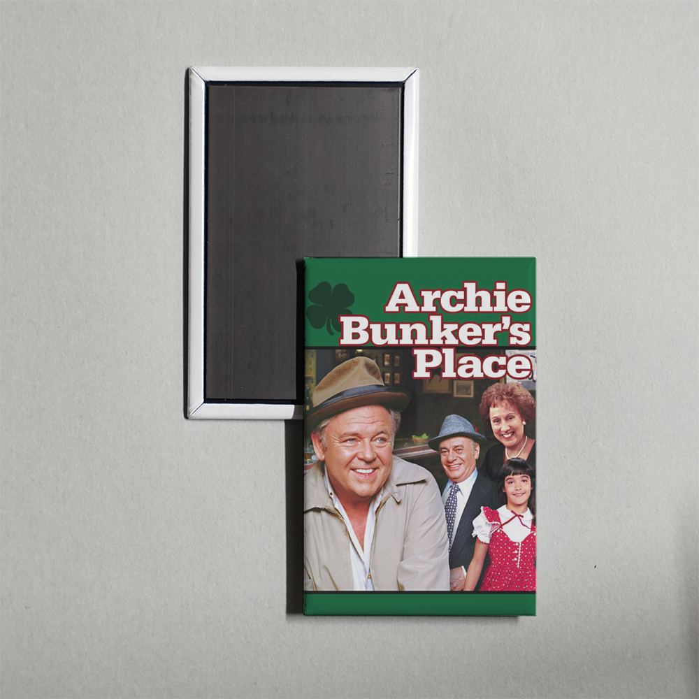 Archie Bunker's Place TV Show Fridge Magnet