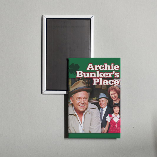 Archie Bunker's Place TV Show Fridge Magnet