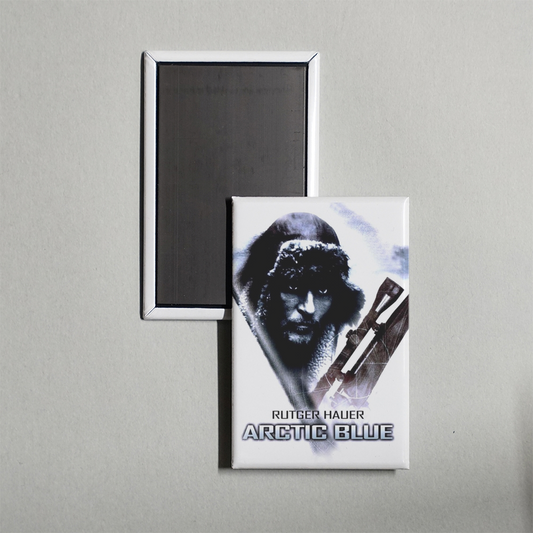 Arctic Blue Mini Movie Fridge Magnet