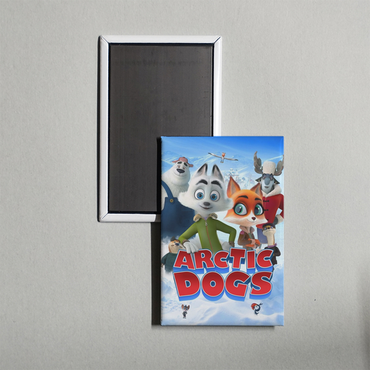 Arctic Dogs Mini Movie Fridge Magnet