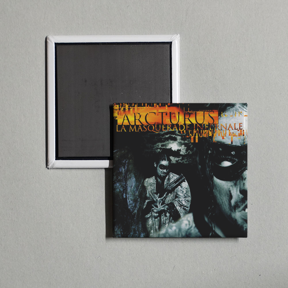 Arcturus - La Masquerade Infernale Album Cover Fridge Magnet
