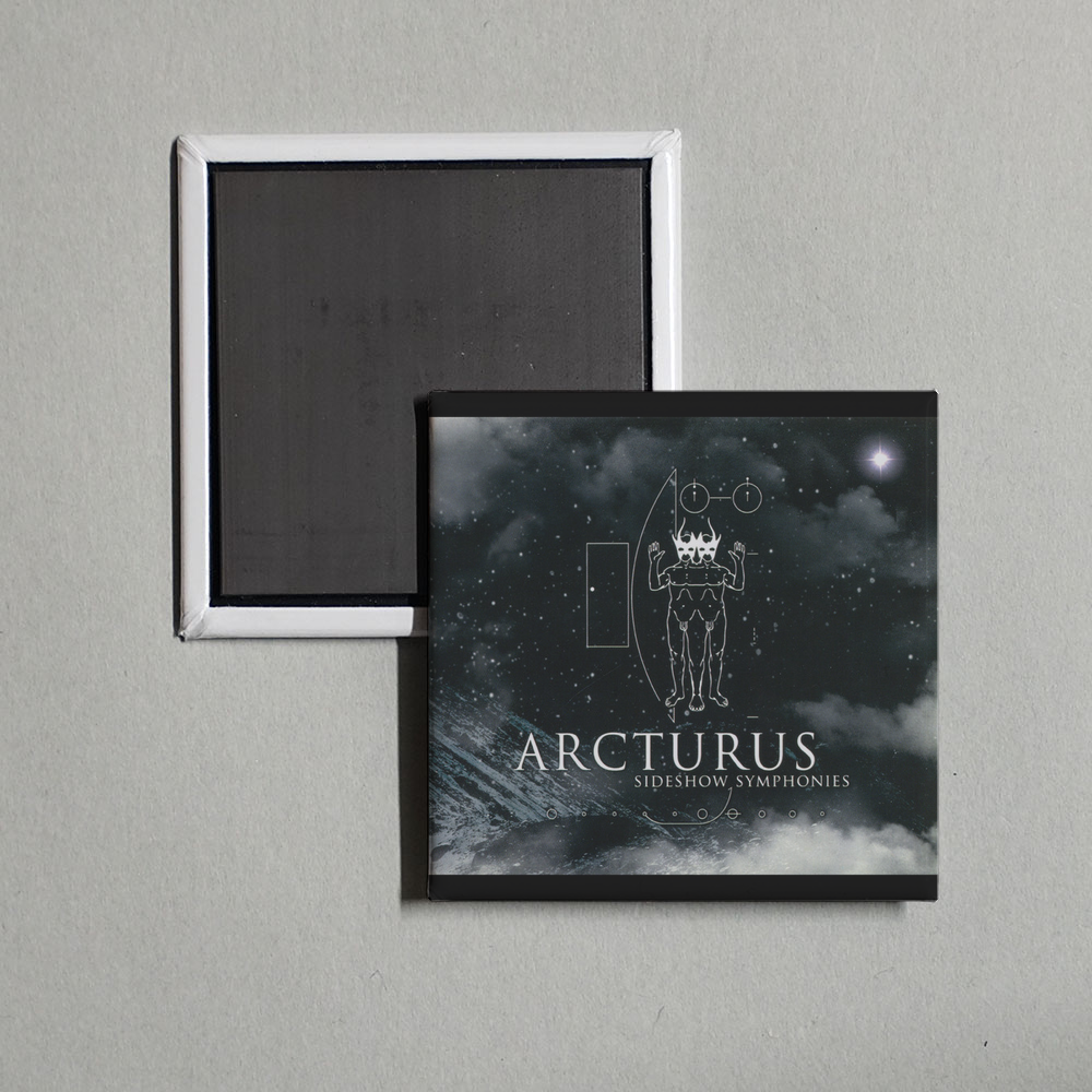 Arcturus - Sideshow Symphonies Album Cover Fridge Magnet