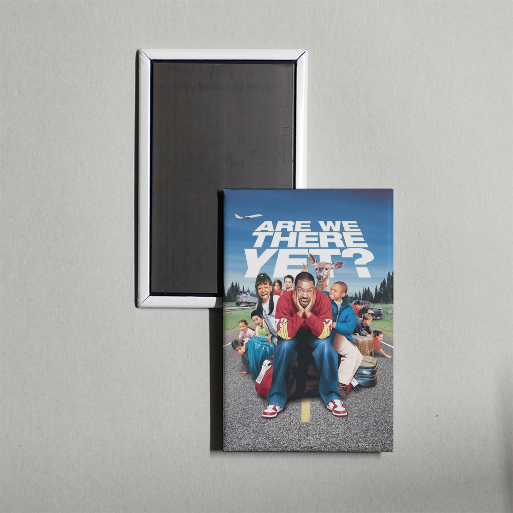 Are We There Yet Mini Movie Fridge Magnet