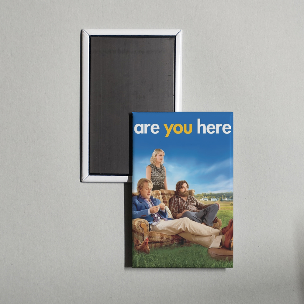 Are You Here Mini Movie Fridge Magnet