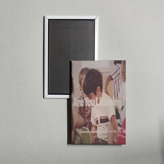 Are You Listening Mini Movie Fridge Magnet