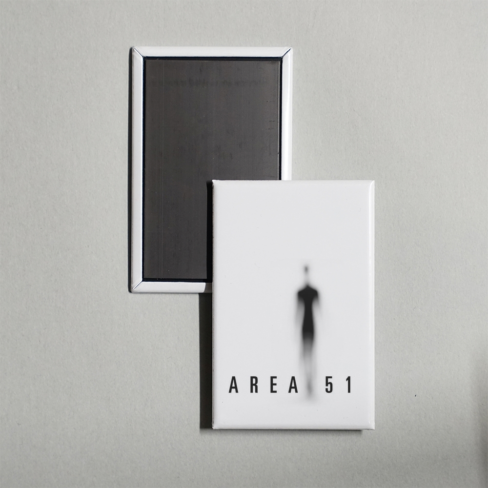 Area 51 Mini Movie Fridge Magnet