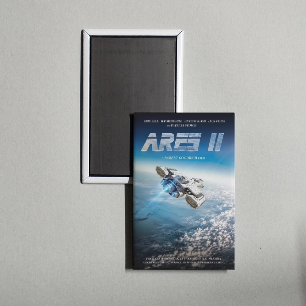 Ares 11 Mini Movie Fridge Magnet