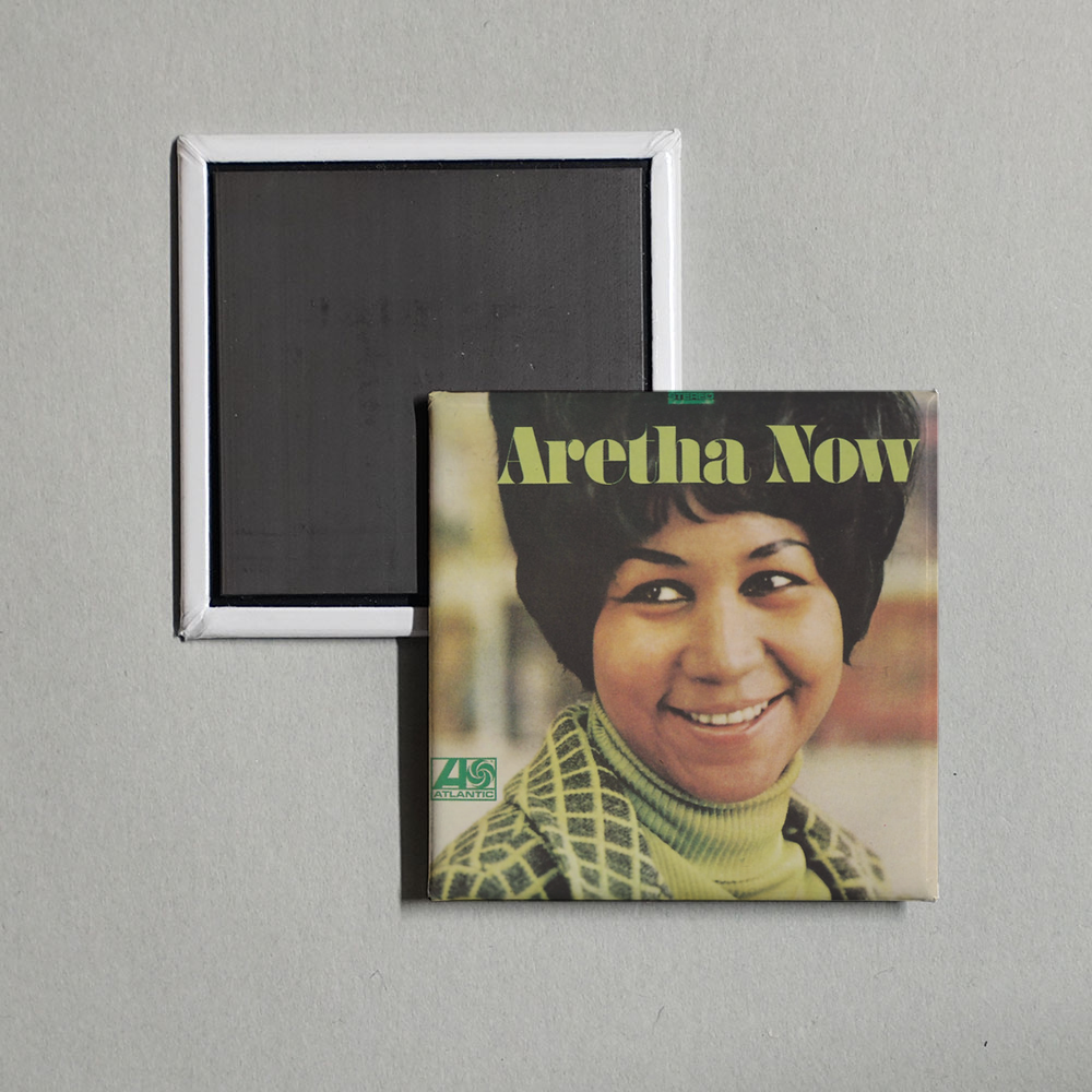 Aretha Franklin - Aretha Now Album Cover Fridge Magnet