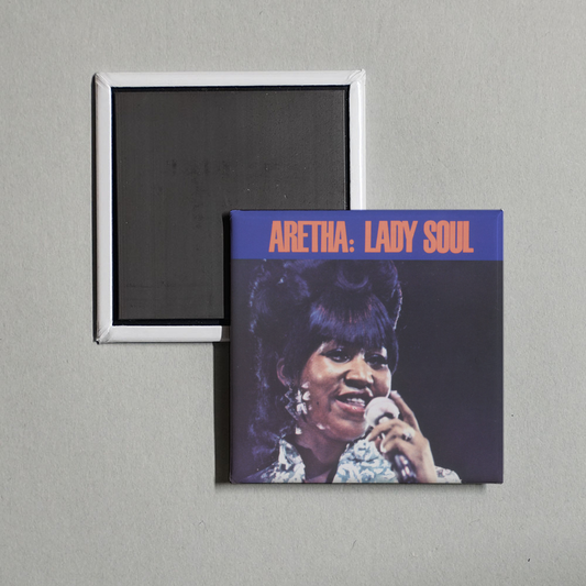 Aretha Franklin - Lady Soul (With Bonus Selections) Album Cover Fridge Magnet