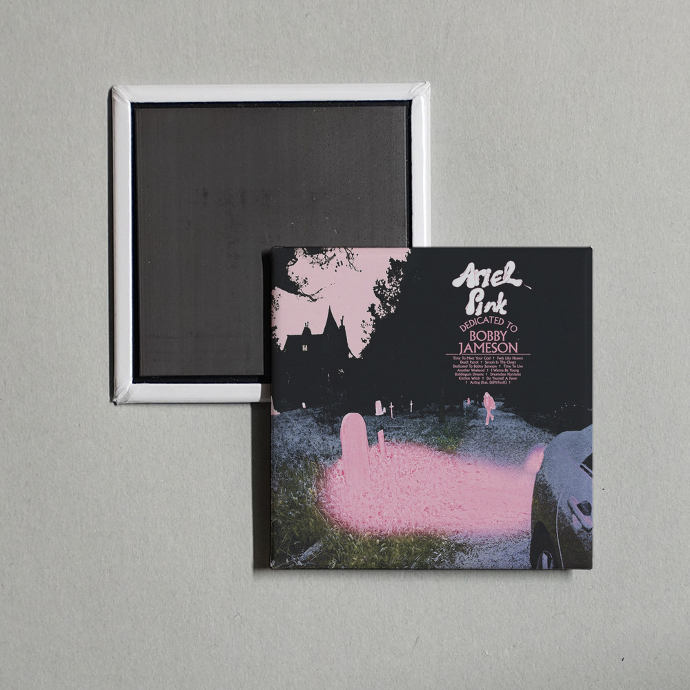 Ariel Pink - Dedicated to Bobby Jameson Album Cover Fridge Magnet