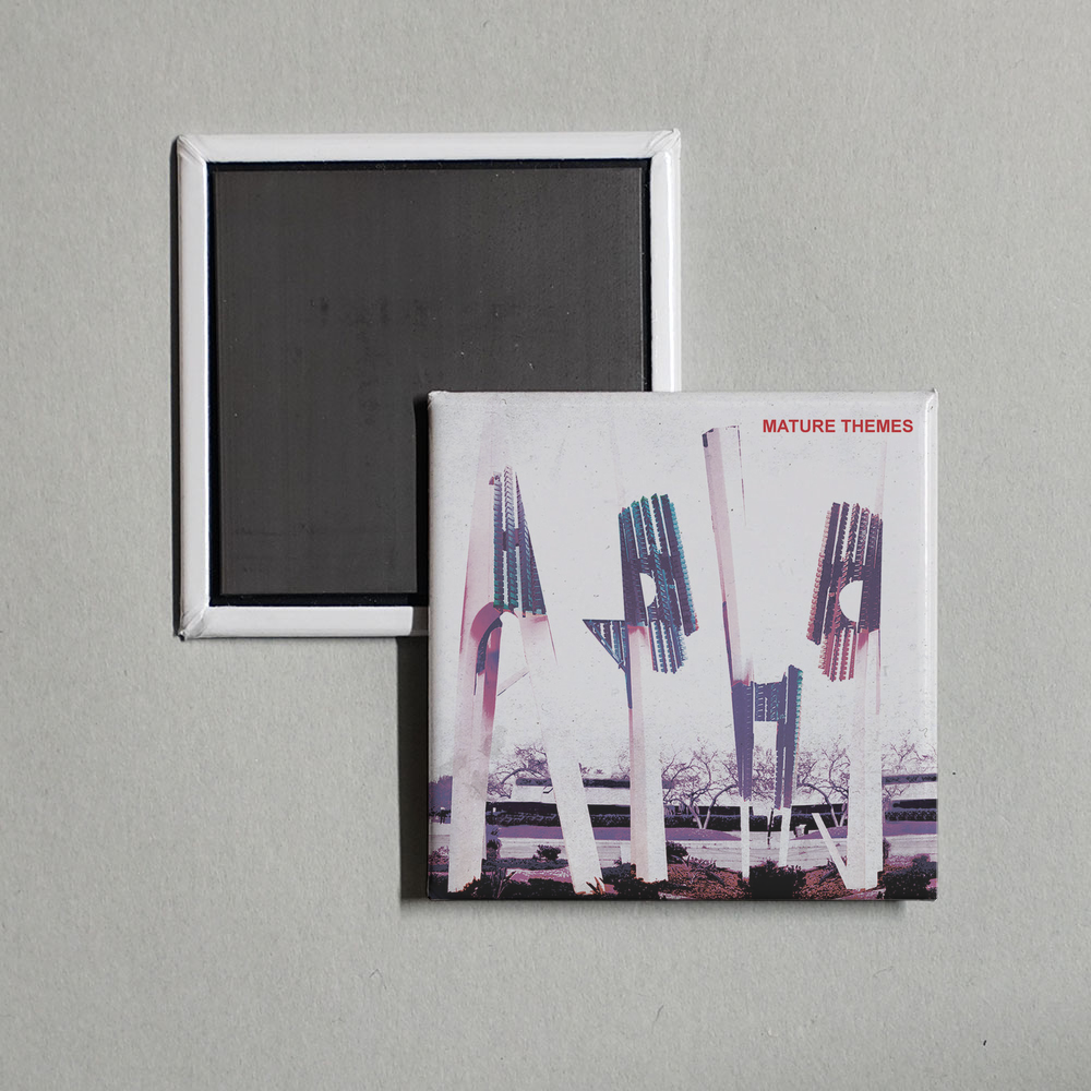 Ariel Pink - Mature Themes Album Cover Fridge Magnet