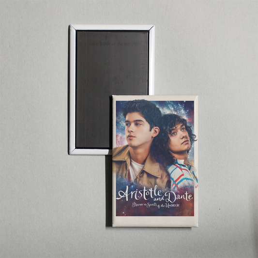 Aristotle and Dante Discover the Secrets of the Universe Mini Movie Fridge Magnet