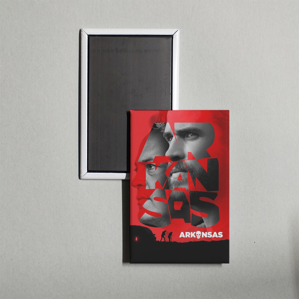 Arkansas Mini Movie Fridge Magnet