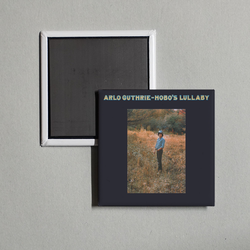 Arlo Guthrie - Hobo's Lullaby (Remastered 2004) Album Cover Fridge Magnet