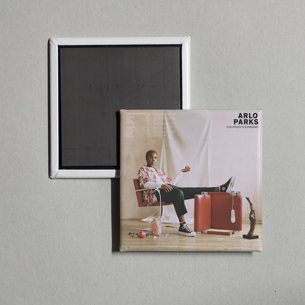 Arlo Parks - Collapsed In Sunbeams Album Cover Fridge Magnet