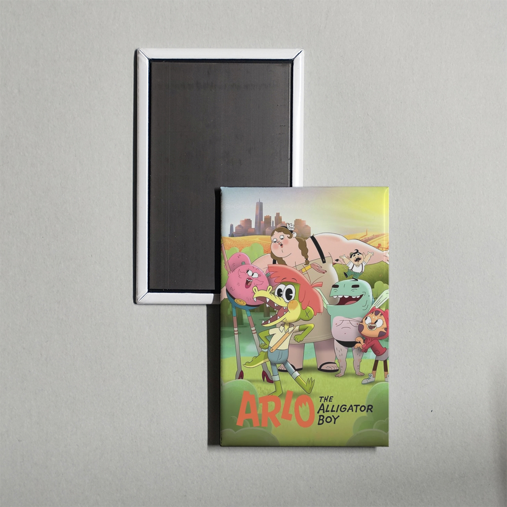Arlo the Alligator Boy Mini Movie Fridge Magnet