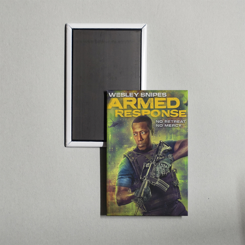 Armed Response Mini Movie Fridge Magnet