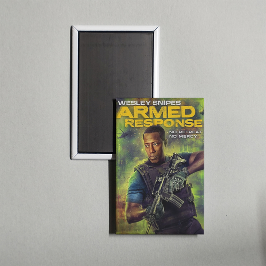 Armed Response Mini Movie Fridge Magnet